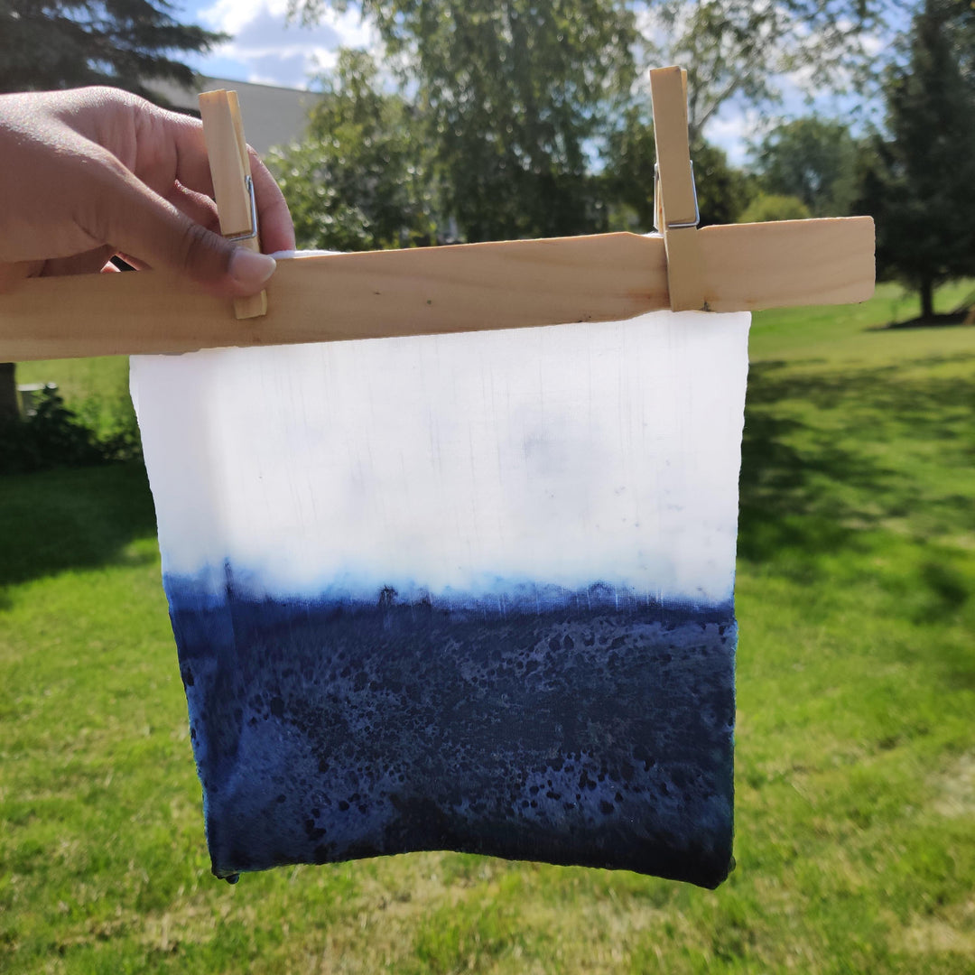 Indigo dye - a timeless blue