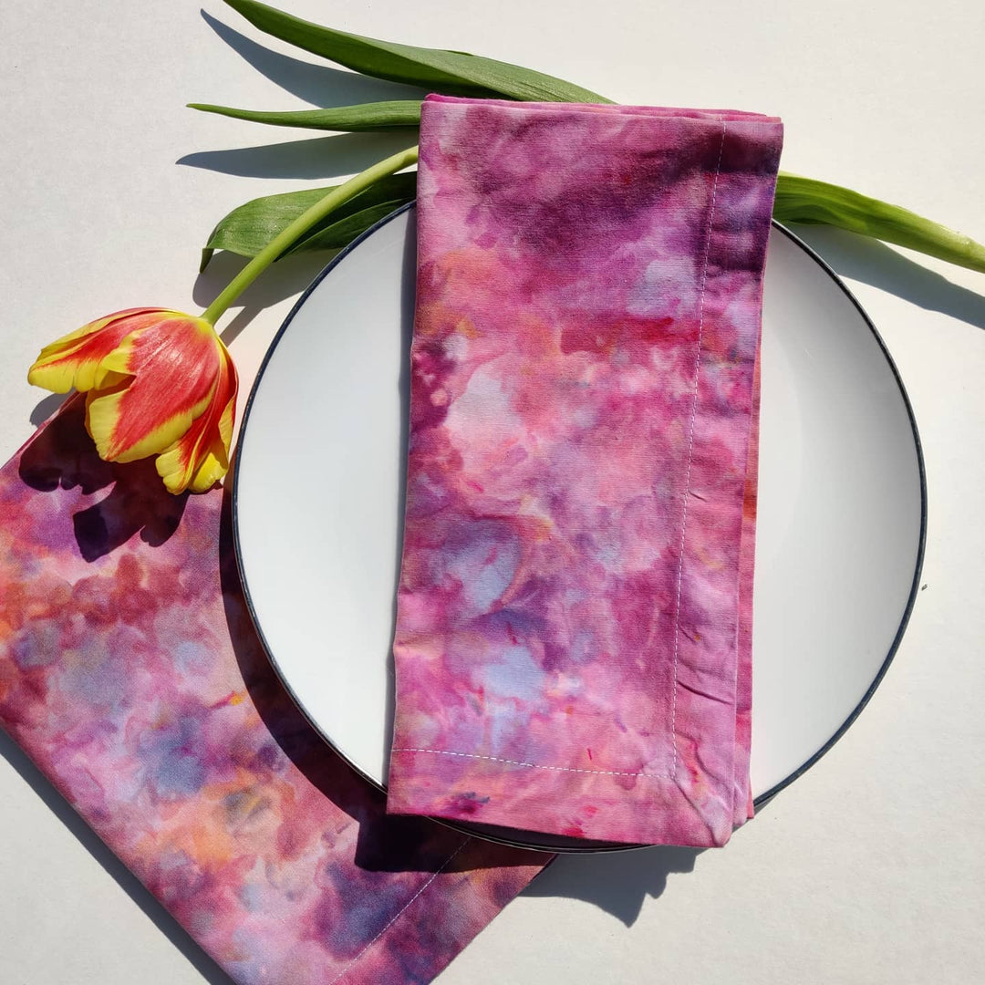 Sunset Vibes Cotton Napkins