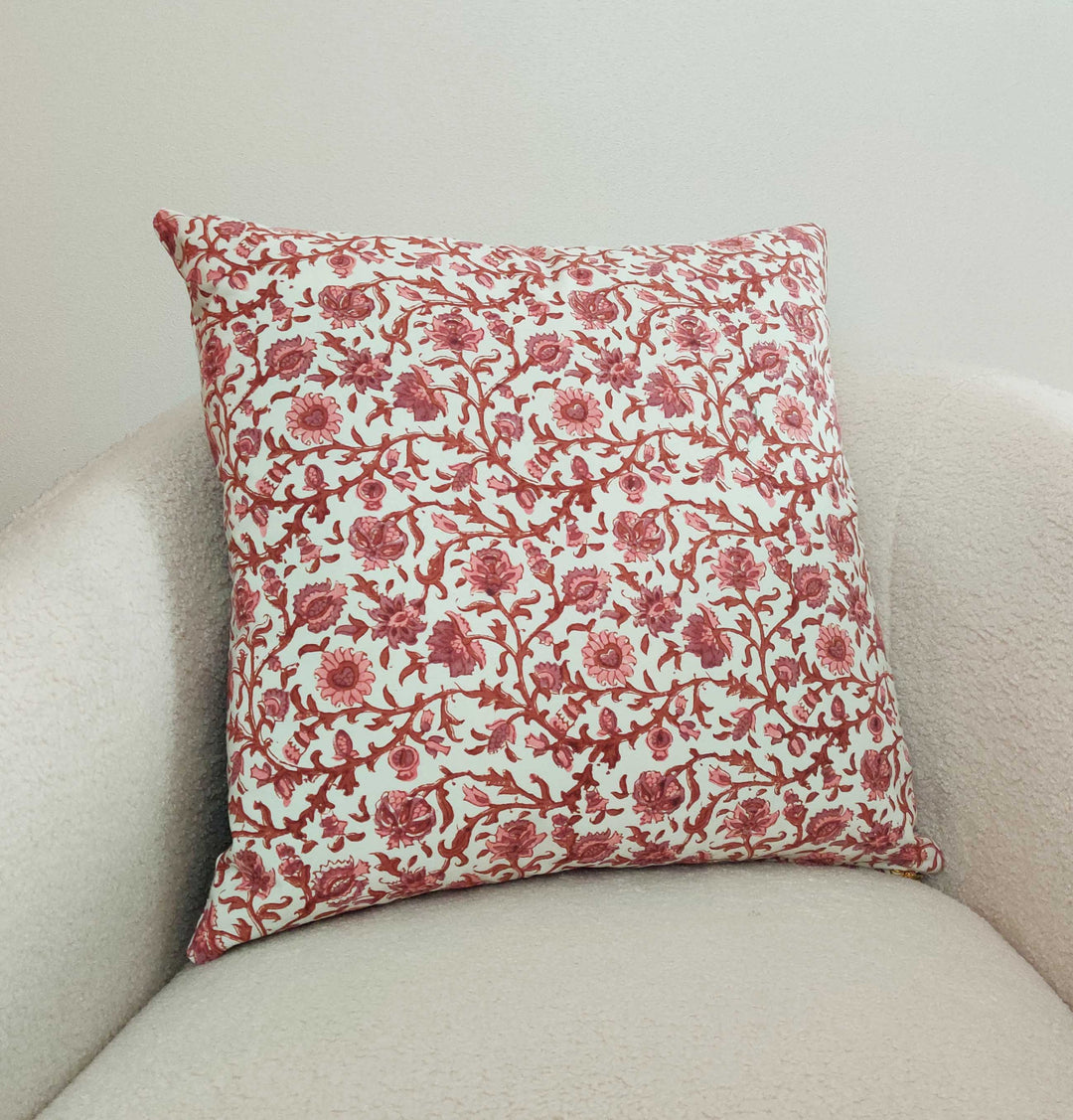 Reversible Dusty Sage + Rose Garden